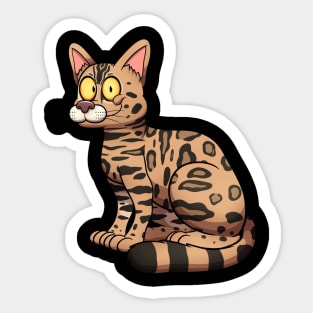 Bengal Cat Sticker